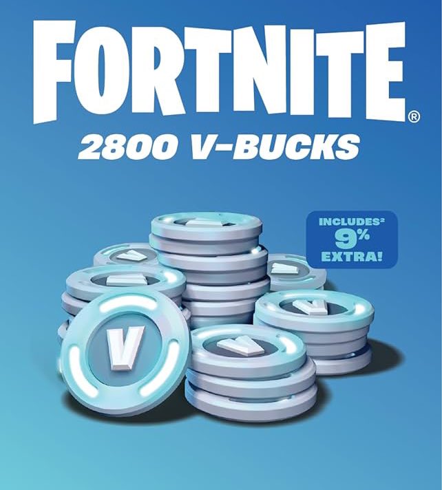 2,800 Vbucks Card/Code - 30 Hours ⏰ Retweet ♻️ Follow @z8in_tt ⚜️