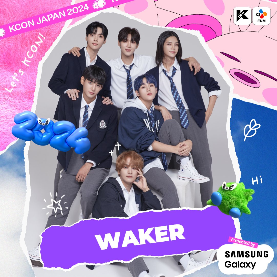 [#KCONJAPAN2024] LINEUP : WAKER ⭐5/10(FRI) 𝐂𝐎𝐍𝐍𝐄𝐂𝐓𝐈𝐍𝐆 𝐒𝐓𝐀𝐆𝐄 ⭐5/11(SAT) 𝐃𝐀𝐍𝐂𝐄 𝐀𝐋𝐋 𝐃𝐀𝐘 ⭐5/12(SUN) 𝐒𝐇𝐎𝐖𝐂𝐀𝐒𝐄 #WAKER #웨이커 @WAKER_official 🎈2024.05.10 - 05.12 🎫 bit.ly/3vrYG1I ✨Let’s #KCON!
