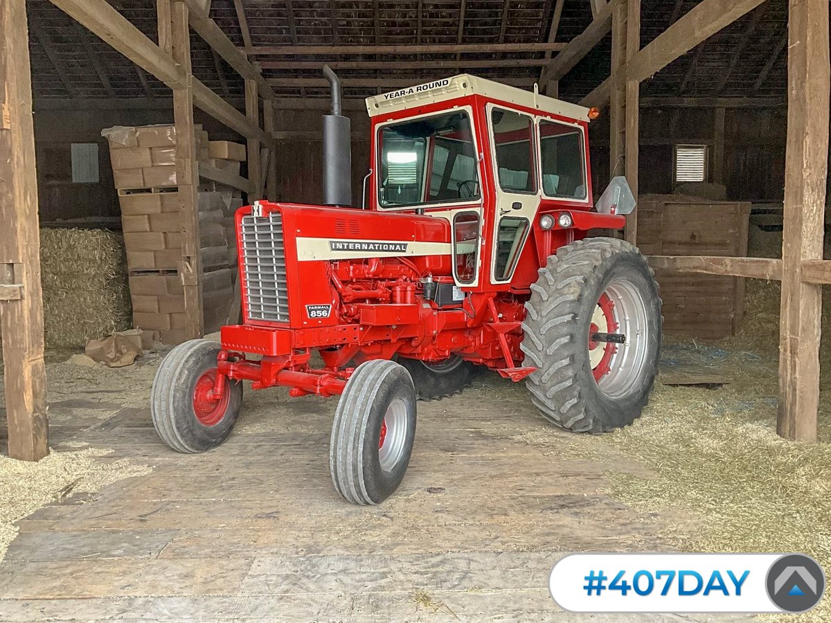 We're Tractor Zoom...of course we celebrate nerdy tractor engine holidays like #407Day!