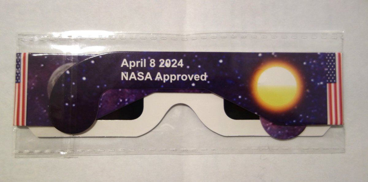 Please use your head tomorrow. It should go without saying that a pair of 'eclipse glasses' from the 99 cent store that say 'NASA approved' on the side are bogus and dangerous.