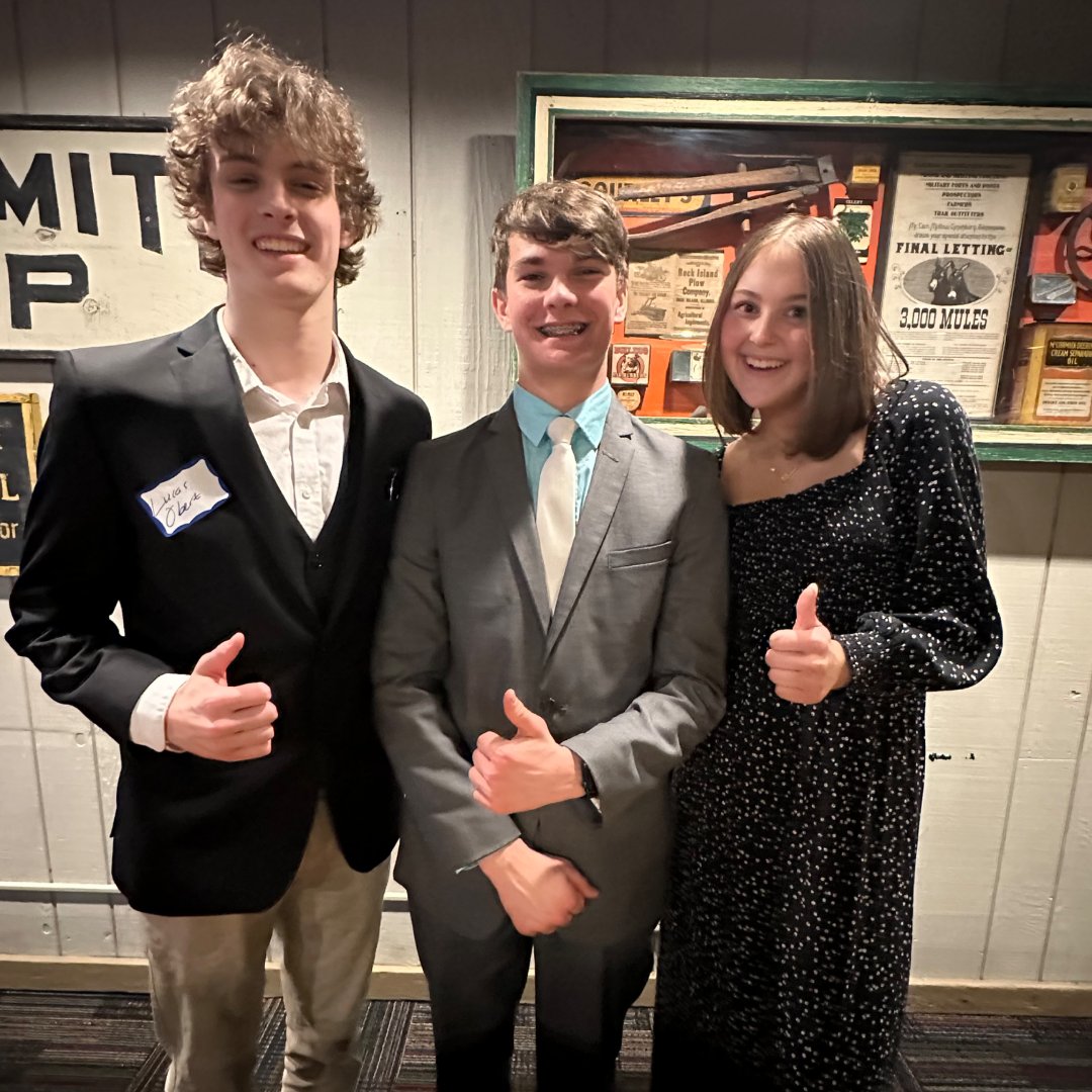 HCSDHS's tweet photo. Congratulations to Grant P! He was installed as an officer in the SW District of Iowa Association of Student Councils!! 

Thank you for representing HCHS! 🌪️ https://t.co/GSchw6o2ei