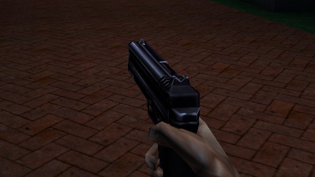 Deus Ex starting pistol, my beloved