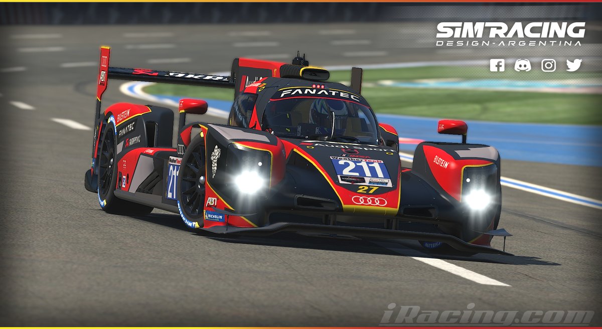 Iracing LMP2 Livery ... If you want your design completely customized, send us a message and we will get in touch