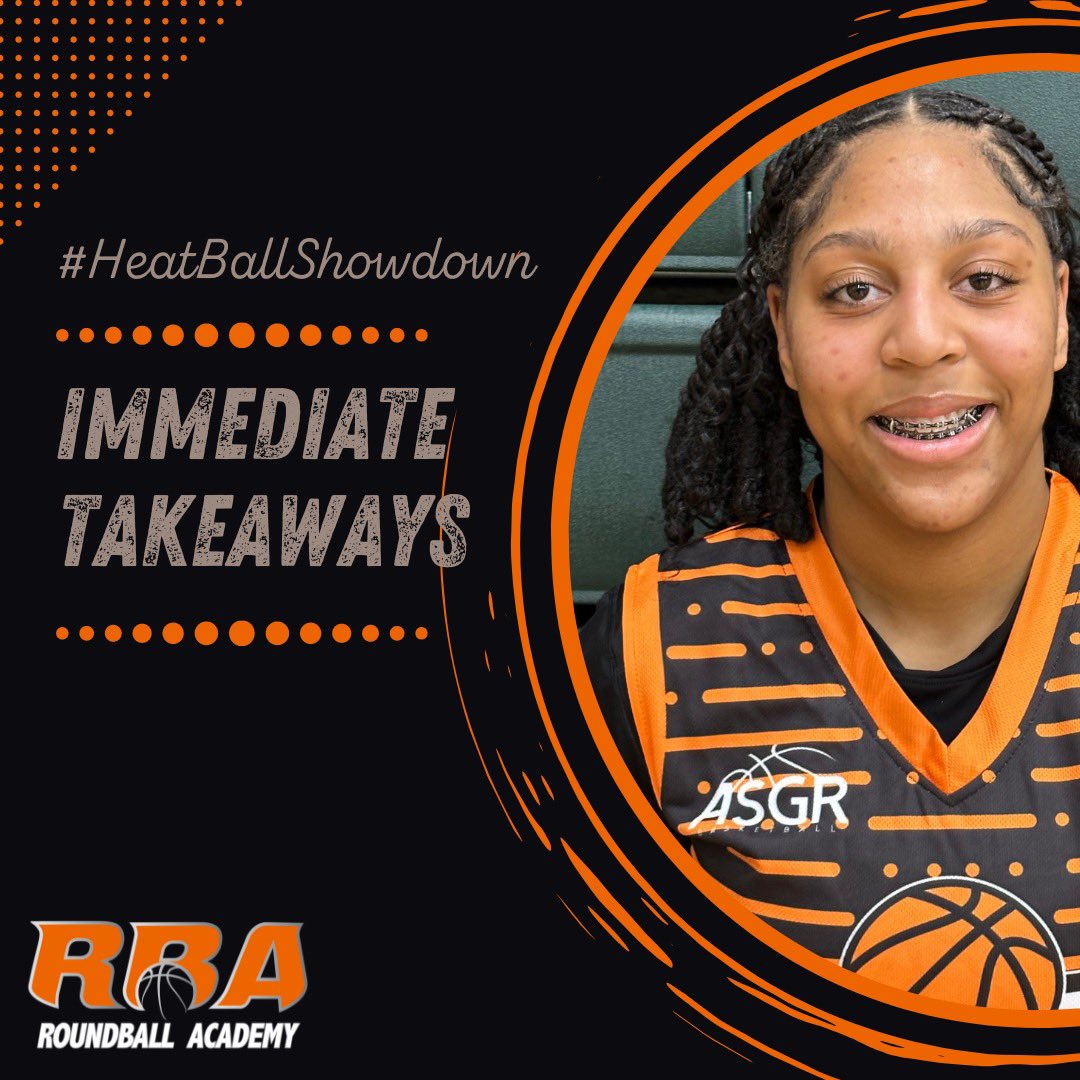 RBA_events's tweet photo. Check out my article: #HeatBallShowdown: Immediate Takeaways

1. Go to: https://t.co/Q1wgu6IjVP 
2. GO TO 'NEWS'  
3. Scroll to the article title.

#RBANoticeables #RoundballAcademy #RBA #TerryTalks #Scouting1440 #1440Scouting #TerryDrakeBasketball @essencegirlsbb @CGBR27 https://t.co/tf47UOXdNT