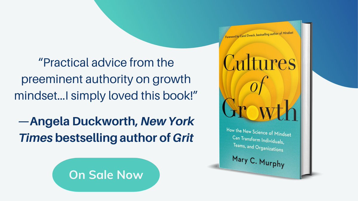 'Required reading for anyone who has wondered how to create a culture that supports innovation, risk-taking, integrity, and inclusion.' - @angeladuckw Available now: spr.ly/6017kWkrW