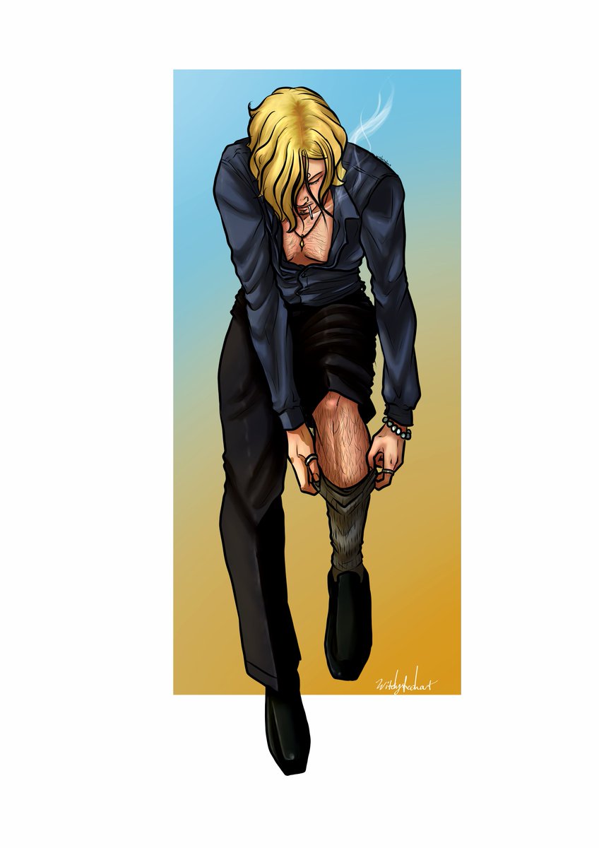 witchytechart's tweet photo. Mental health is in the toilet. You know what that means?

Yes, More #sanji 

I couldn't choose which one I liked more https://t.co/nCMdXbuzYN