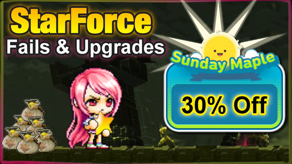 I can't believe how many times i failed in a row, but i still got some good upgrades!
How many times have you failed StarForce in a row?
youtu.be/u0GKQ_ATkbg
#MapleStory #Shadower #StarForce #SunnySunday