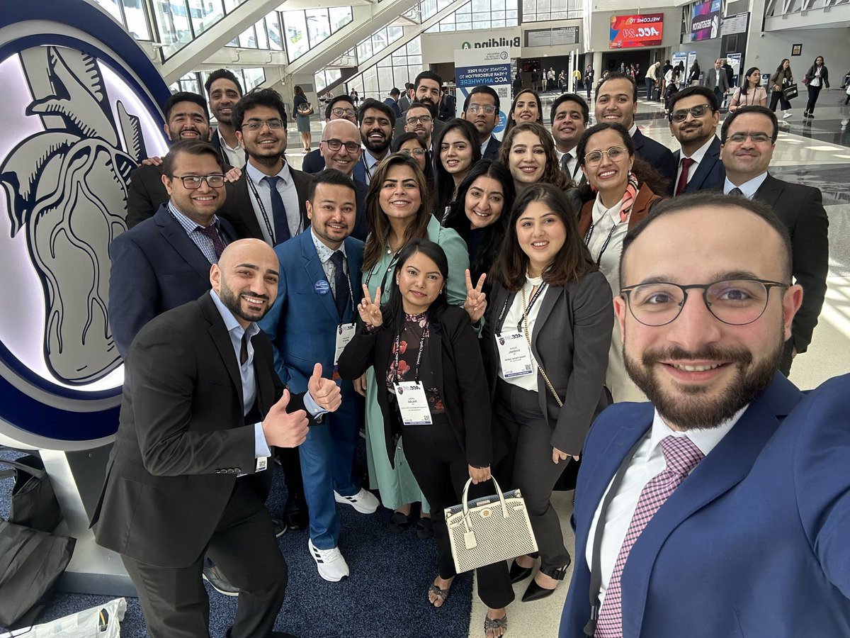 MCA research group at #ACC24! <a href="/ACCinTouch/">American College of Cardiology</a> <a href="/chadialraies/">Chadi Alraies, MD FACC FSCAI</a> <a href="/DryasarsattarMD/">Yasar sattar MD MS</a> <a href="/sadaf_fakhra/">Sadaf Fakhra</a> <a href="/PrakashUpretiMD/">Prakash Upreti, MD</a> <a href="/khanal_resha/">Resha Khanal</a> <a href="/dr_hamza_md/">Mohammad Hamza</a> <a href="/DrMustafaT/">Mustafa Turkmani</a> <a href="/KhHarmouch/">Khaled Harmouch</a> <a href="/MariaNajam6/">Maria Najam</a> <a href="/DrShaz5/">Shazia Aziz</a> <a href="/hotwanipriya1/">Priya Hotwani, MD🫀</a> <a href="/ACCinTouch/">American College of Cardiology</a>