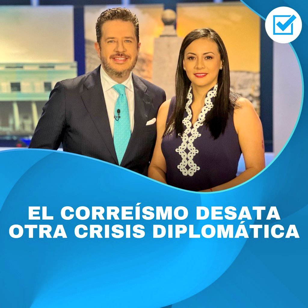 'El correísmo desata otra crisis diplomática' titula Ecuavisa a la invasión de la Embajada de México en Quito dispuesta por el gobierno de Noboa para encarcelar al correísta Glas. Es increíble pero es real.