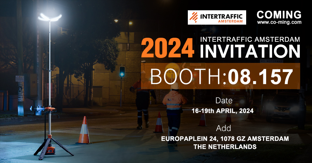 🌟 The long-awaited Intertraffic Amsterdam 2024 is almost here! From April 16th to 19th, don't miss our exciting showcase at booth 08.157. Join us as we embrace the future of the traffic industry! #IntertrafficAmsterdam #FutureOfTraffic #MeetUs #exhibition #mobilelighting