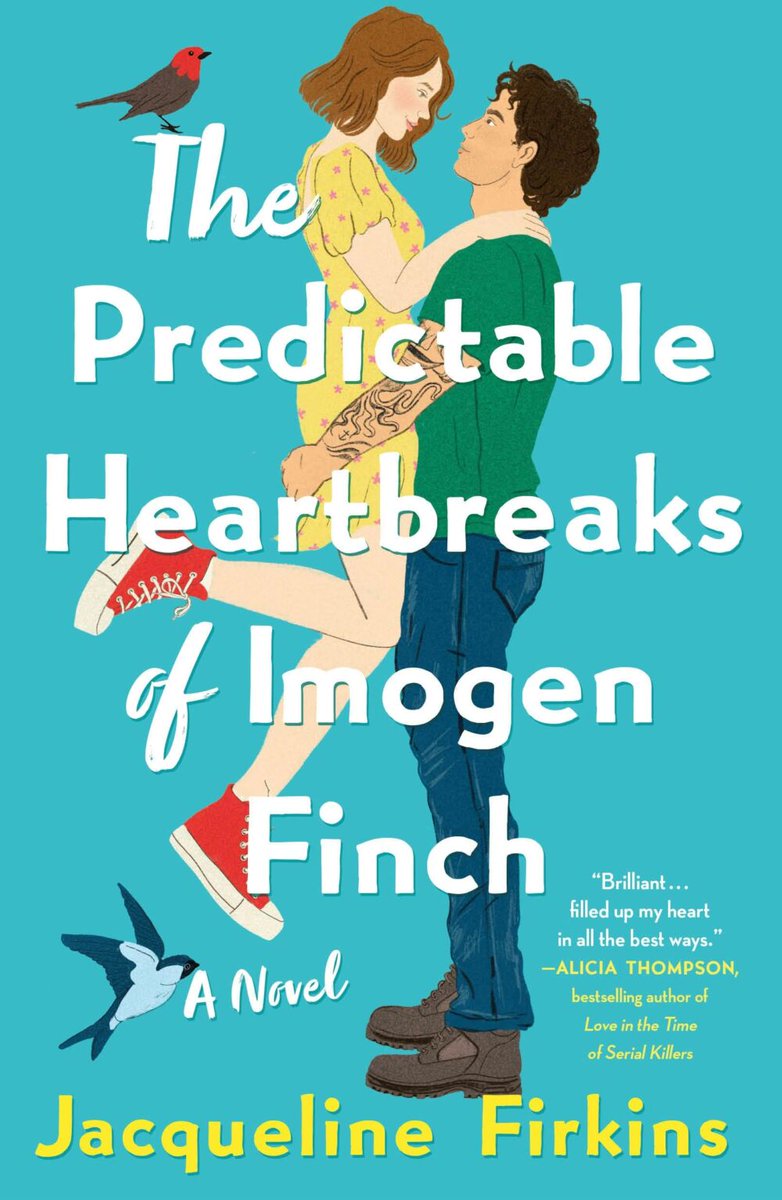 #BookReview: The Predictable Heartbreaks of Imogen Finch by Jacqueline Firkins “Jacqueline Firkins has delivered a sweet, relatable romance about childhood friends reconnecting and slowly fitting into each other’s lives” @StMartinsPress thebcreview.ca/2024/04/02/211…