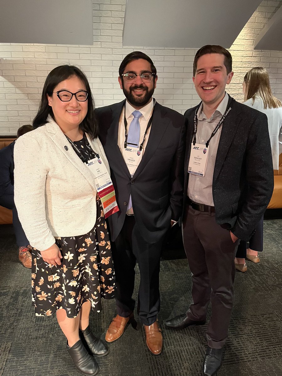 Janet Wei MD (@janetweimd) on Twitter photo Congratulations <a href="/RishiKTrivedi/">Rishi K Trivedi, MD PhD</a> on your #ACC24 presentation on an unusual diagnosis of VTach! <a href="/SmidtHeart/">Smidt Heart Institute at Cedars-Sinai</a> <a href="/CedarsSinaiMed/">Cedars-Sinai Academic Medicine</a> <a href="/CedarsCards/">Cedars-Sinai Cardiology Fellowship</a> Congratulations <a href="/RishiKTrivedi/">Rishi K Trivedi, MD PhD</a> on your #ACC24 presentation on an unusual diagnosis of VTach! <a href="/SmidtHeart/">Smidt Heart Institute at Cedars-Sinai</a> <a href="/CedarsSinaiMed/">Cedars-Sinai Academic Medicine</a> <a href="/CedarsCards/">Cedars-Sinai Cardiology Fellowship</a>