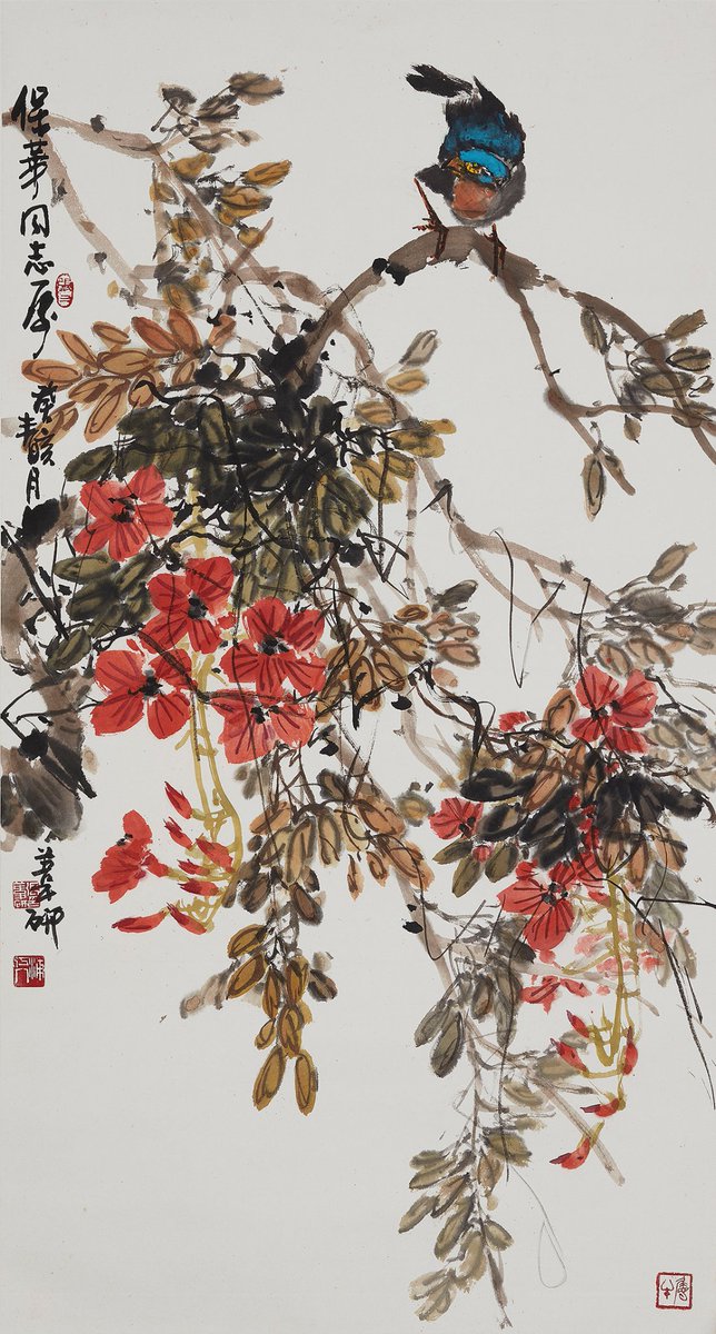 Koppy678's tweet photo. The Beauty of Chinese Pujiang calligraphy and painting 🌸🌸🌸 https://t.co/LDn1CnnN9u