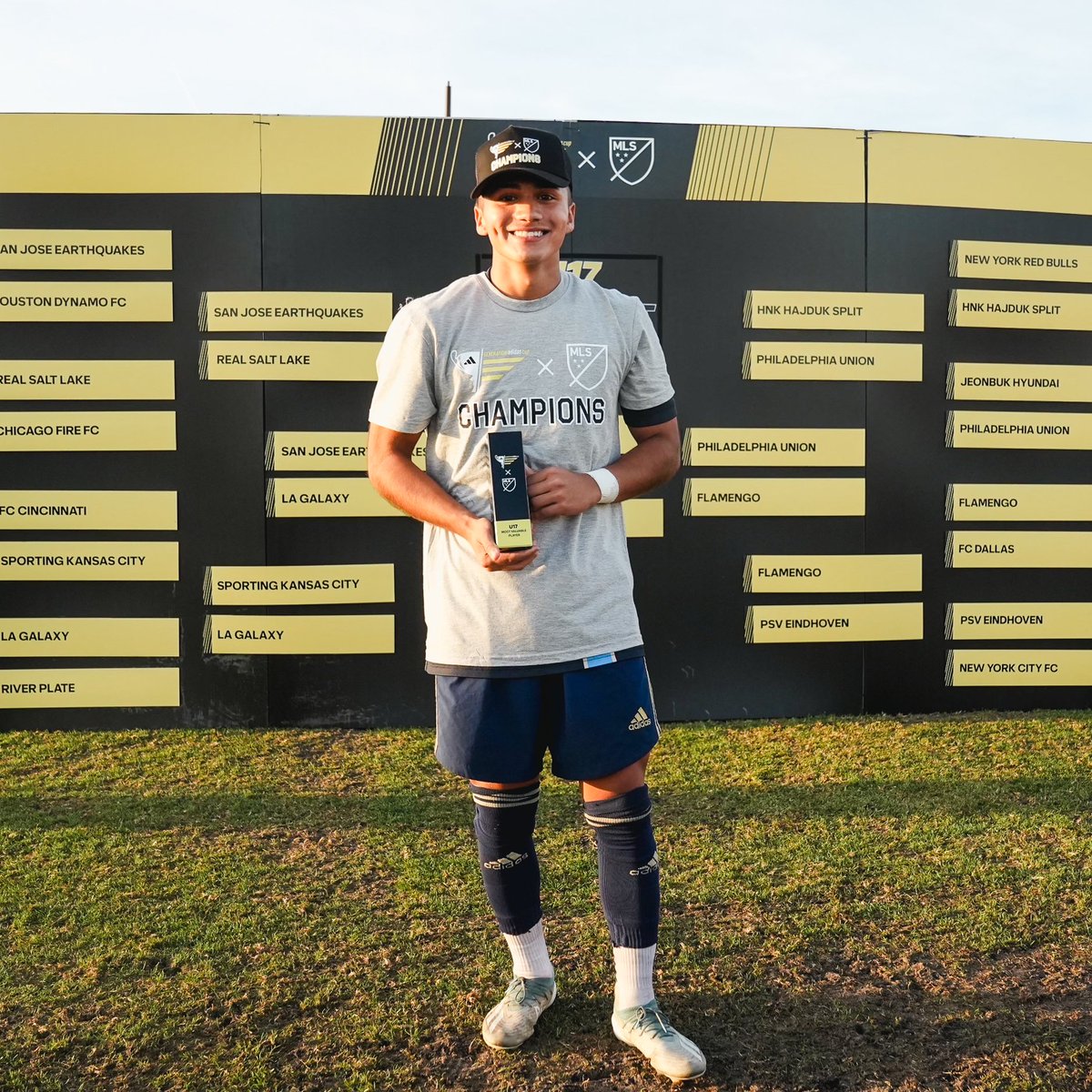 Congrats to Diego Rocio for being named Player of the Tournament! #DOOP | #BabySnakes | #GACup