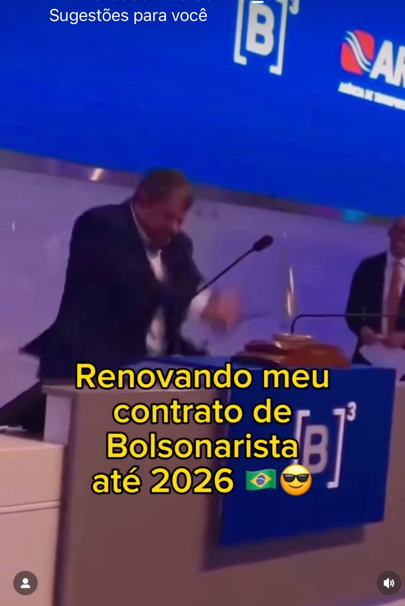 Renovando meu contrato de Bolsonarista até 2026. 🇧🇷😎