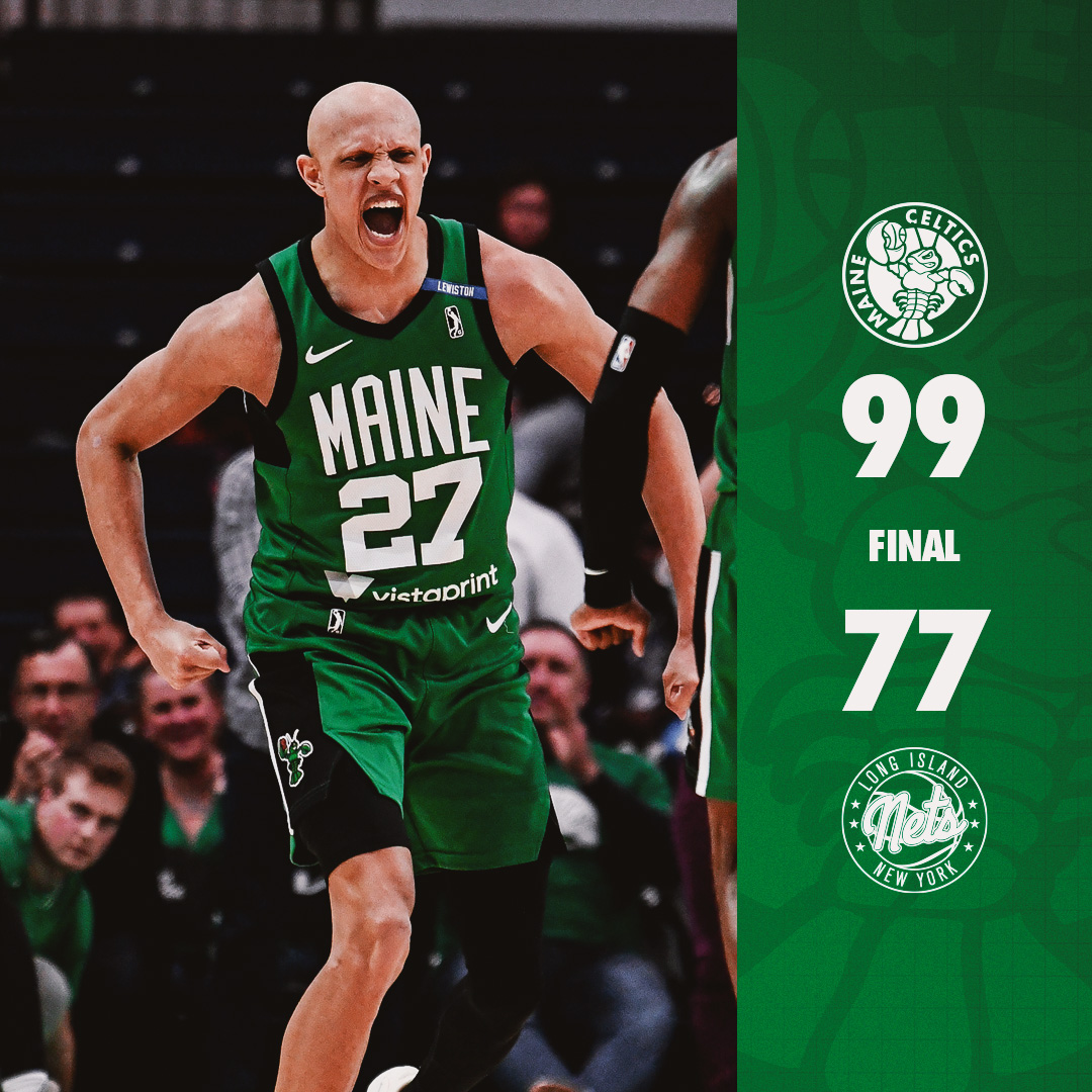 ☘️ THE MAINE CELTICS ARE GOING TO THE FINALS! ☘️