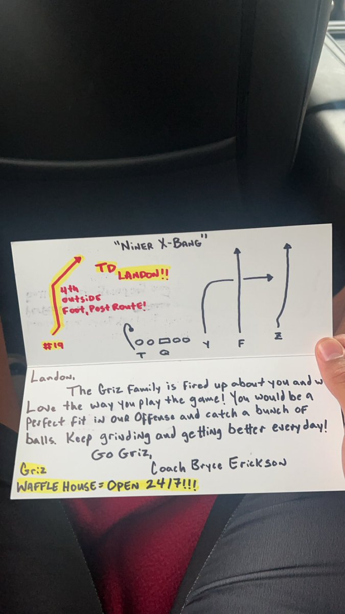 Thank you for the mail <a href="/CoachBErickson/">Bryce Erickson</a> !!🐻🐻