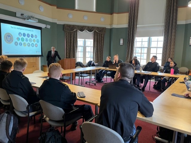 Norwich University hosted a series of presentations over two days to acquaint students, faculty, and staff with the National Security Agency (NSA). Read all about it at bit.ly/3TQ7WF5