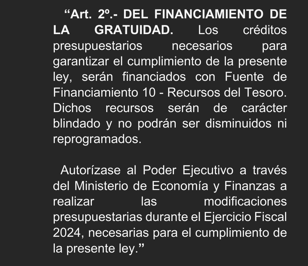El "Arancel Cero" está garantizado por Ley.

Lean, no falten a la verdad. Busquen otro pretexto en todo caso.

La ley lo garantiza desde el acápite.

DATO, NO RELATO.
