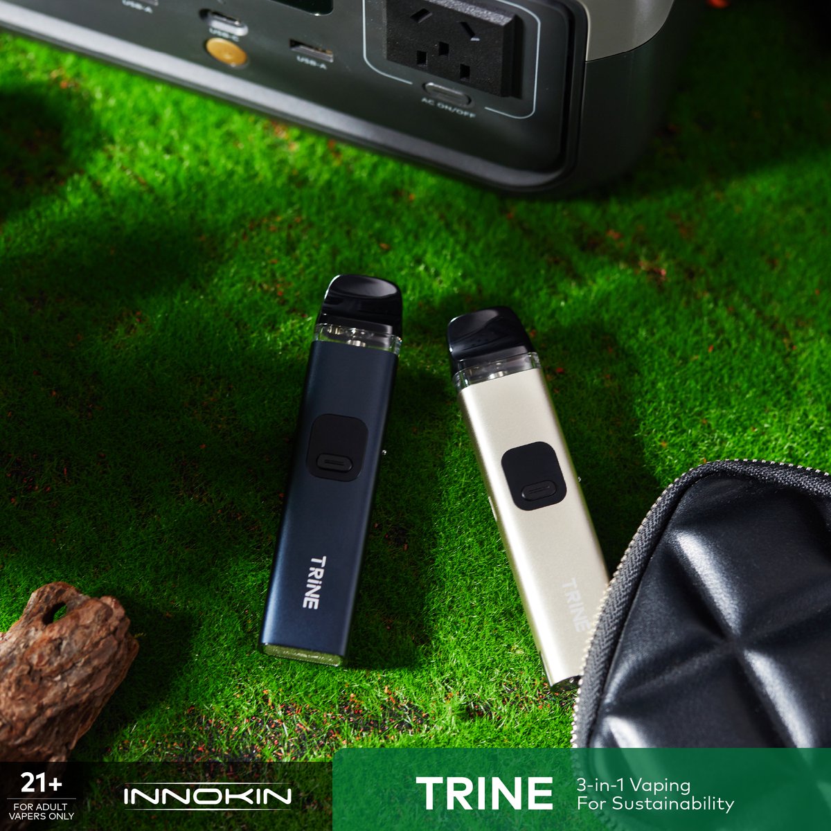 Which 𝒄𝒐𝒍𝒐𝒓 𝒄𝒐𝒎𝒃𝒐 catches your eye? Comment below👇
A. Gradient 🌈
B. Blue+Red 🔵❤️
C. Black+White ⚫⚪

18/21+ only

#Vaping #Vapelife #Innokin #TRINE #InnokinTrine #3in1vaping #GreenVaping #Sustainability