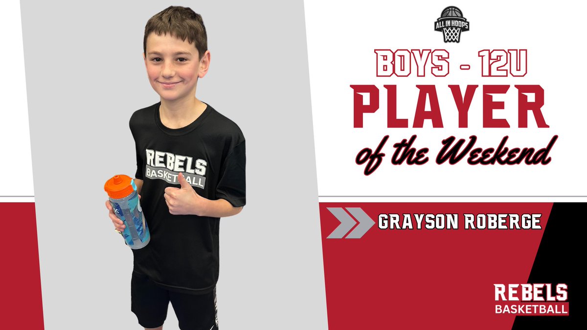 rebelsbballclub's tweet photo. Here are this week's Players of the Weekend https://t.co/eLs4wudKa4