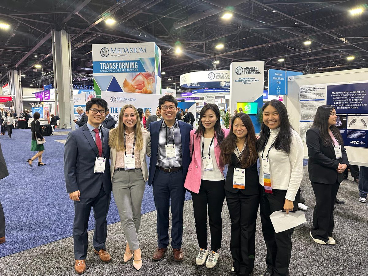 Thanks to the wonderful team & friends☺️ of the #Troponin Toolbox at #ACC24 Special shout out to @daeyongp92 and @ZacharyYeMed for analyzing the data and presenting. @YaleCardiology @YaleIMed @TempleIM