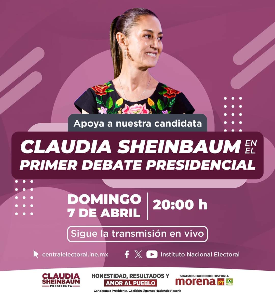 #ClaudiaPresidenta