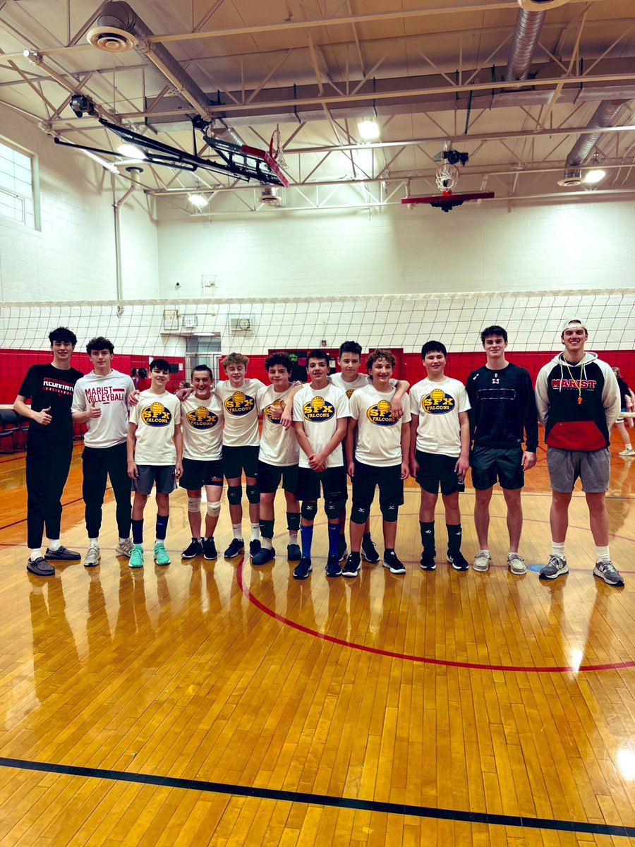 RedHawkVB's tweet image. S/O to St. Francis Xavier, one of several schools making their first appearance in the Boys Volleyball RedHawk Invite 🏐👏🦅 #FutureProgram 💯💯