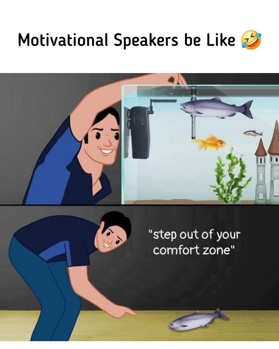 Motivation speakers be like #MotivationalQuotes