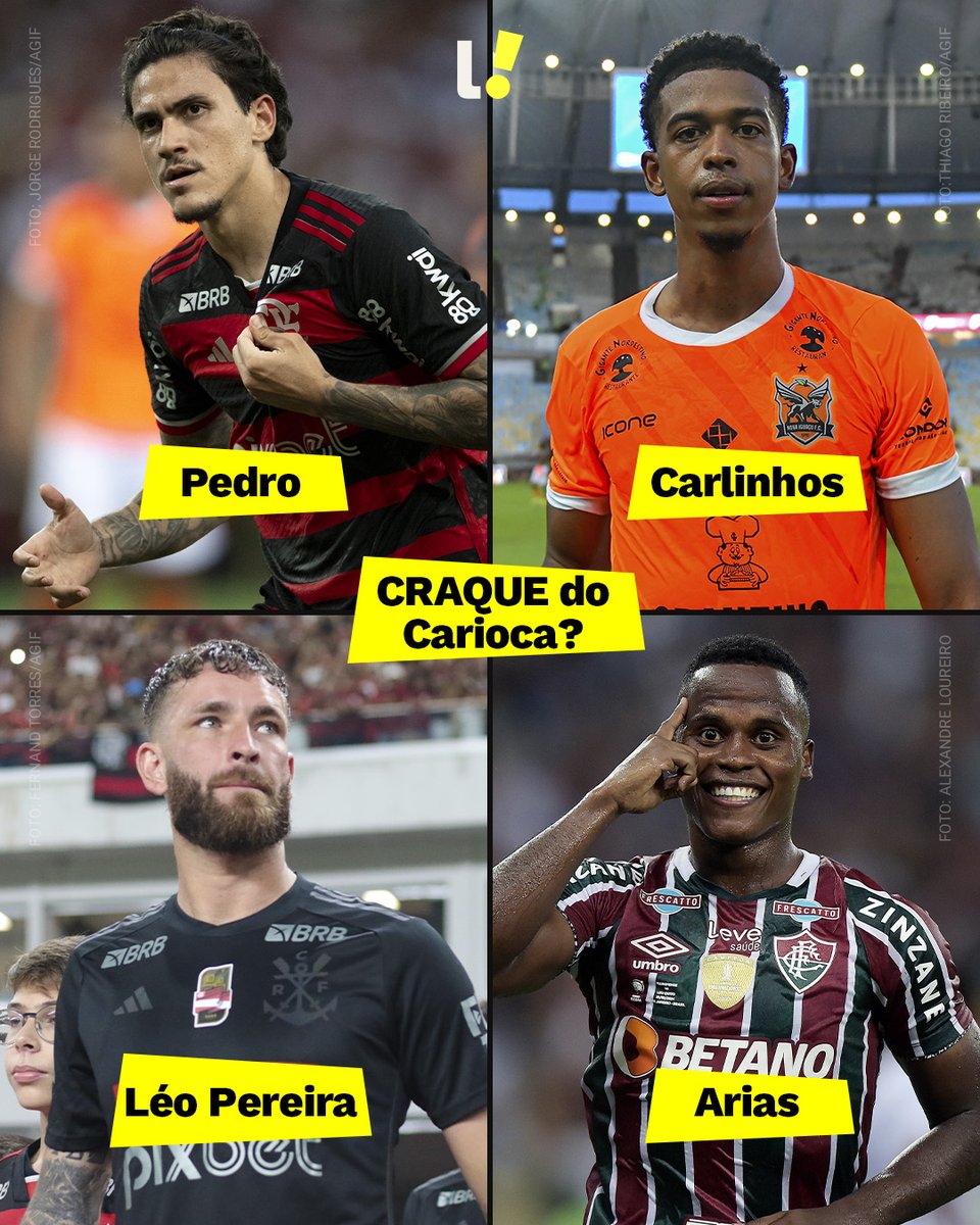 Quem foi o CRAQUE do Carioca? Diz aí!🗣️🌟

#FutebolBrasileiro #CampeonatoCarioca