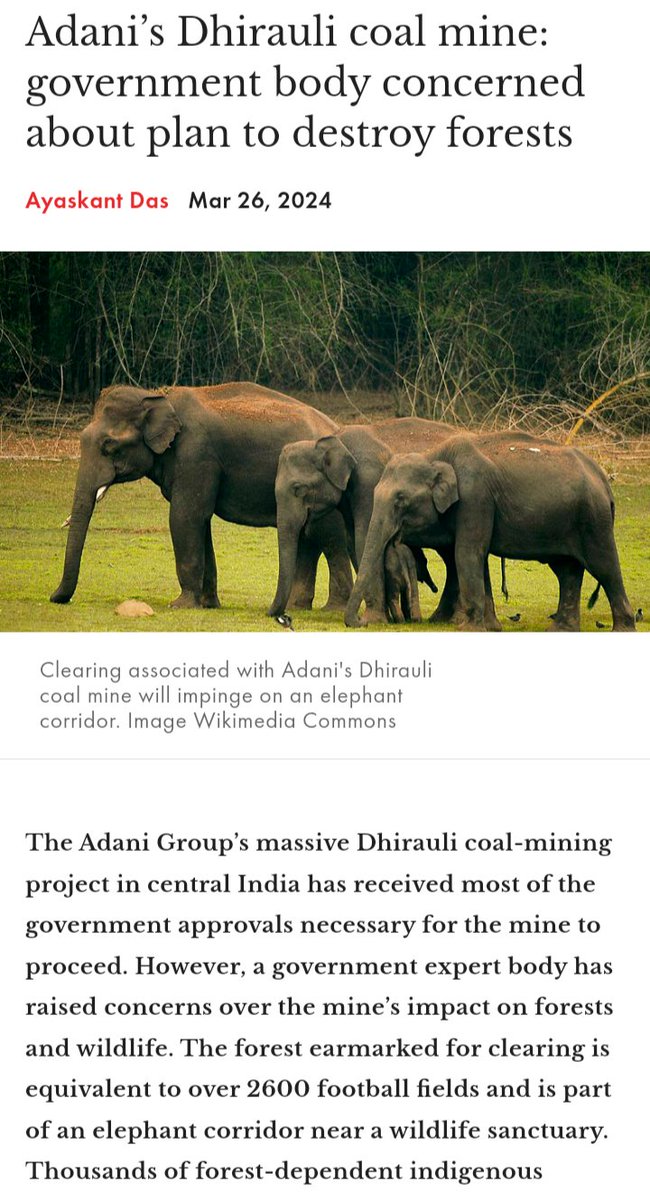 Modi has been selling Indian forests to Adani like it's a Buy वन Get वन Free scheme.