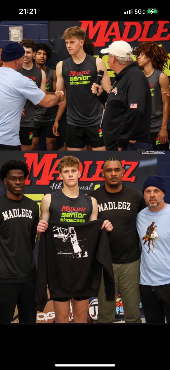 Rockledge High Basketball (@rockledgehoops) on Twitter photo Senior and @UofTampaBBall commit <a href="/ryan1blount/">Ryan Blount</a> had a 40 point double/double at the <a href="/Madlegz1/">Jameel Heywood🇵🇳🇻🇮</a> #madlegzSeniorShowcase getting himself the MVP of the showcase.
#raiderpride
#rockledgeraidersbasketball Senior and @UofTampaBBall commit <a href="/ryan1blount/">Ryan Blount</a> had a 40 point double/double at the <a href="/Madlegz1/">Jameel Heywood🇵🇳🇻🇮</a> #madlegzSeniorShowcase getting himself the MVP of the showcase.
#raiderpride
#rockledgeraidersbasketball