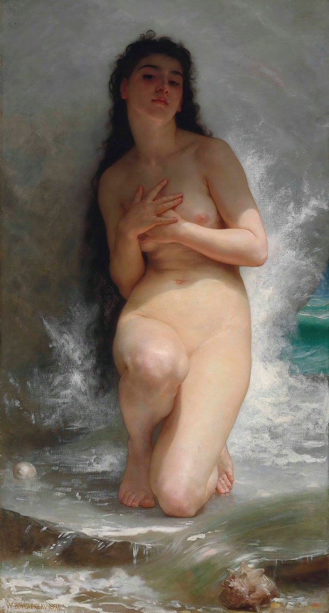 “the pearl” by william-adolphe bouguereau, c. 1894