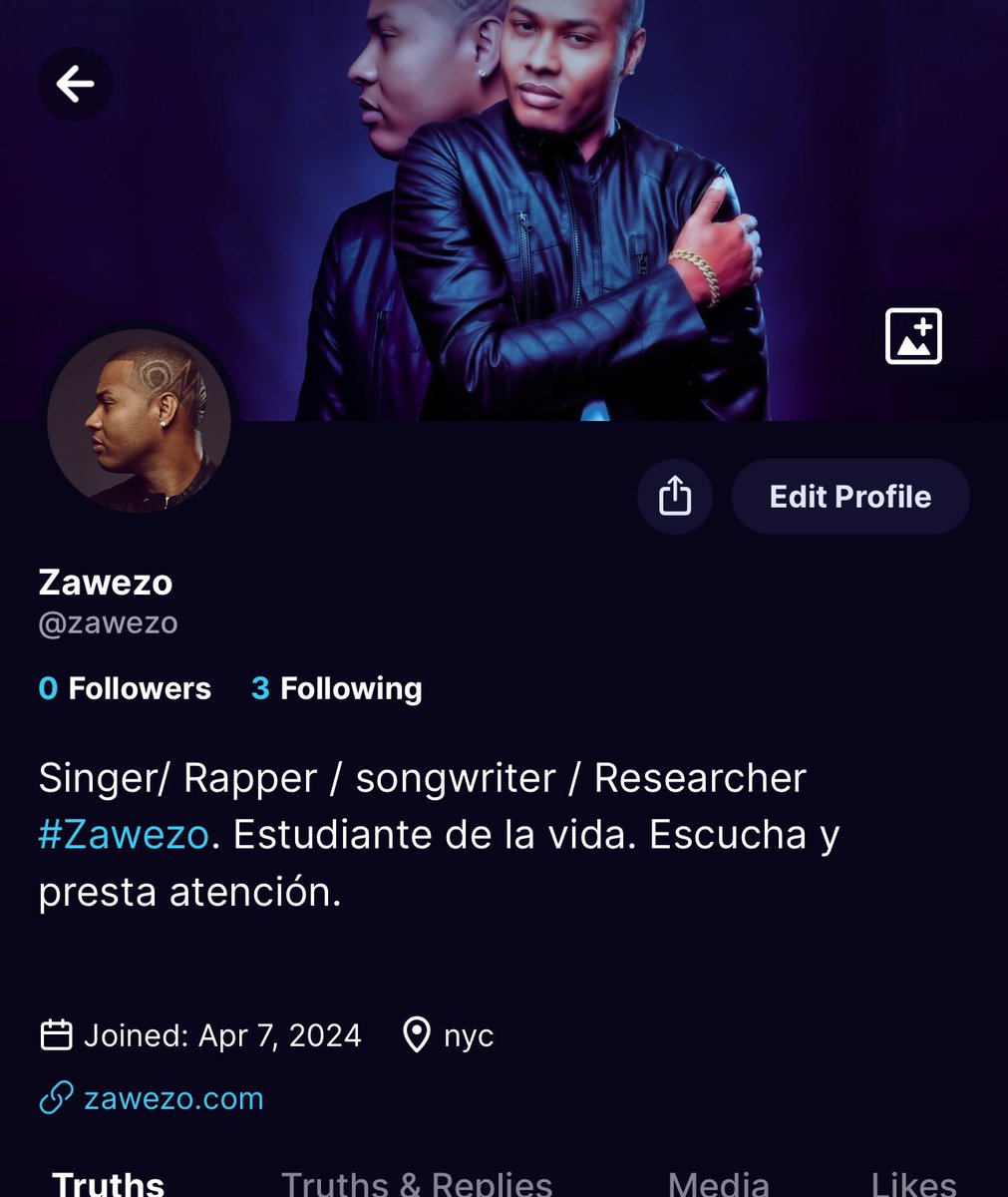 truthsocial.com/@zawezo
Nuevo Perfil familia