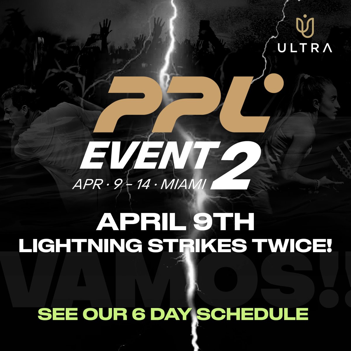 On April 9th lightning strikes twice! Join us for PPL Event 2 in Miami at Ultra Club! Vamosx2!!! #PPLvamos #PPLmiami propadelleague.com/2024-miami-eve…