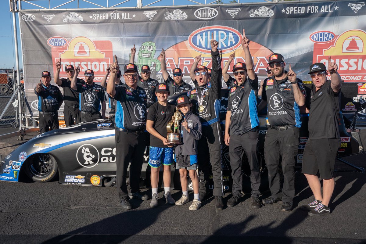 AUSTIN PROCK TAKES THE WALLY AND WINS THE 2024 NHRA ARIZONA NATIONALS at Firebird Motorsports Park!!!! 🏆🚀 This is @ProckRocket_TF 's FIRST OFFICIAL @NHRA FUNNY CAR WIN!! Can we all show him some love and wish him a HUGE CONGRATS?! @CornwellTools @TeamChevy