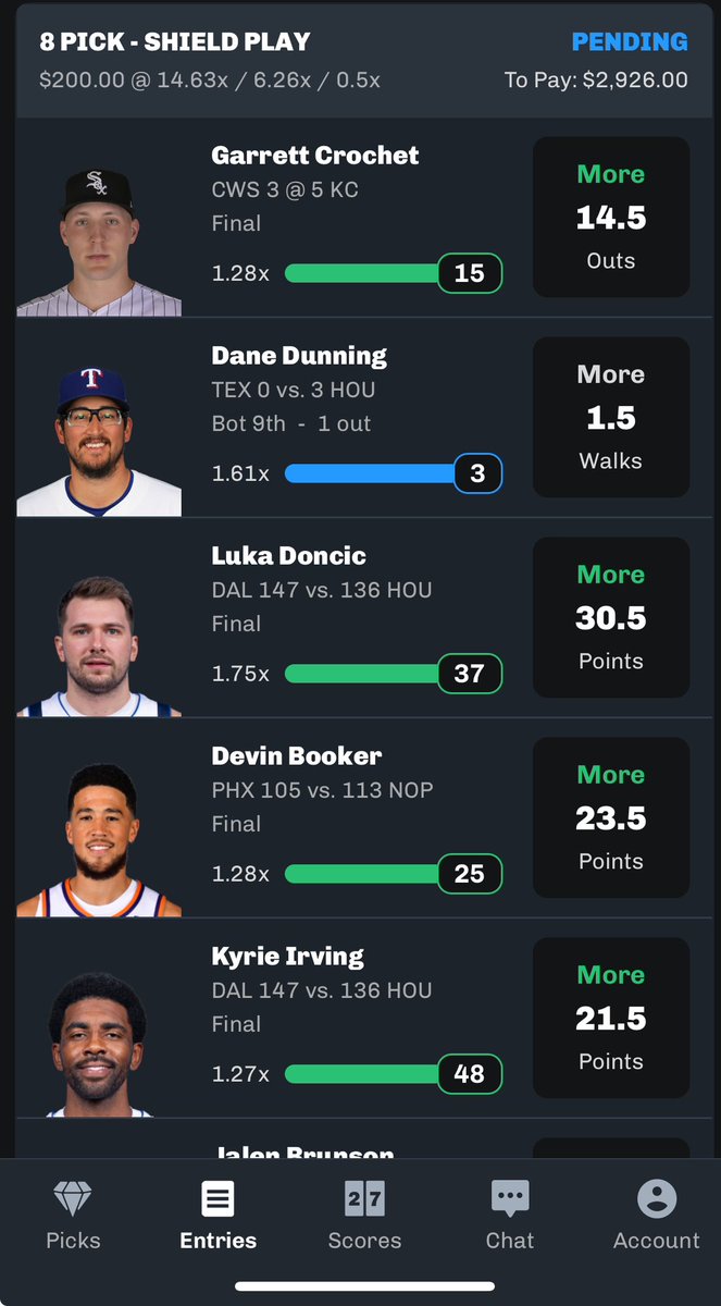 HawkiinBets's tweet photo. @DPx619  BOY HANDED OUT THAT TWO MAN NUKE AND I HAD TO PUT MY LITTLE SPICE ON IT ☔️😎 4.9K DAY👀🙏

#PrizePicks #chalkboard #dfsapps #nba #PrizePicksNBA https://t.co/DbnHKFqaRi