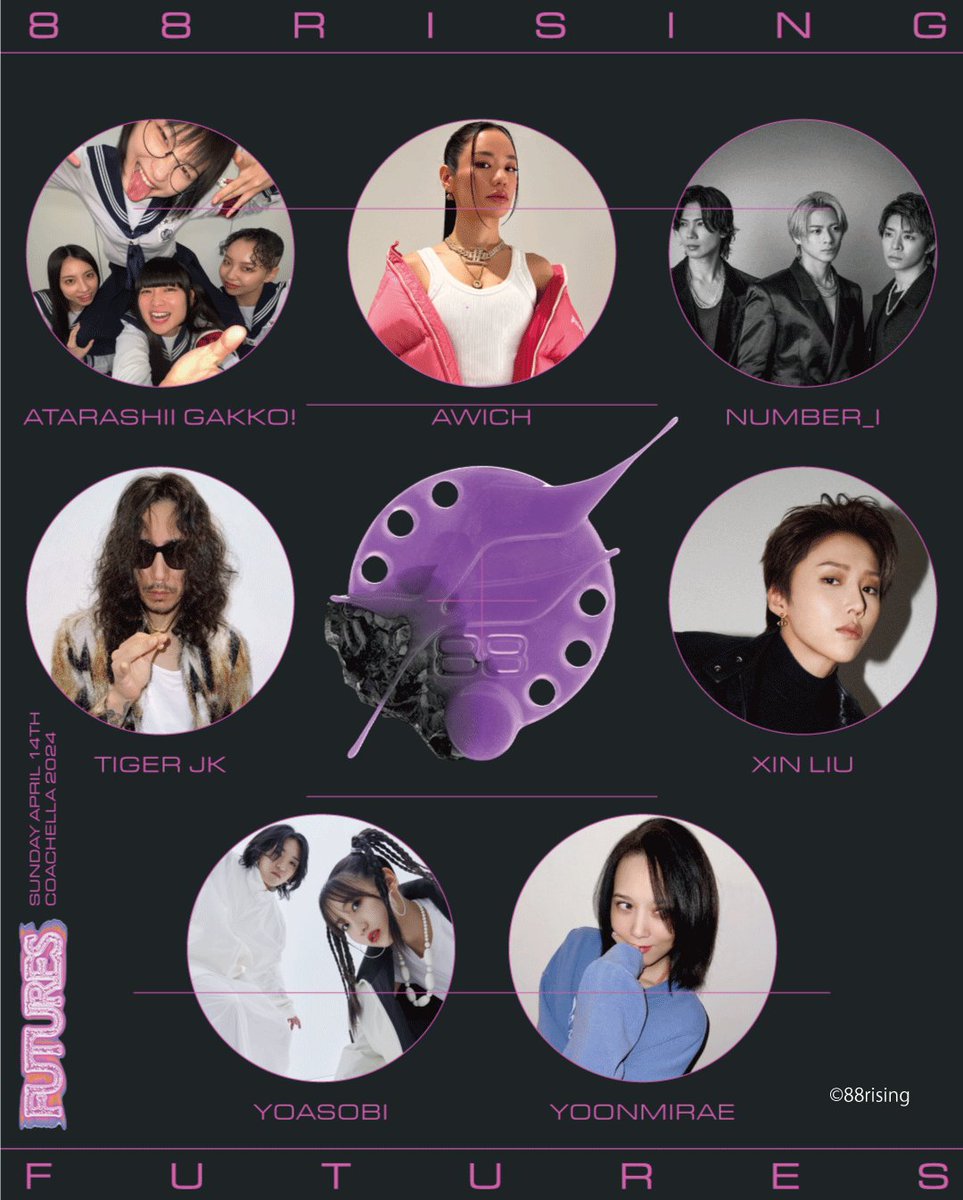 number_i_offic's tweet photo. 🎤Performance Information🎤

Number_i is going to perform at the Special Stage "88rising Futures" at Coachella Festival 2024 in the U.S.!

🗓️ April 14, 2024 (local time)
📍 Coachella Valley in California, USA

▶︎https://t.co/Ag3fAwrEll

#Number_i
#Number_i_Coachella https://t.co/wiNxyveoqK