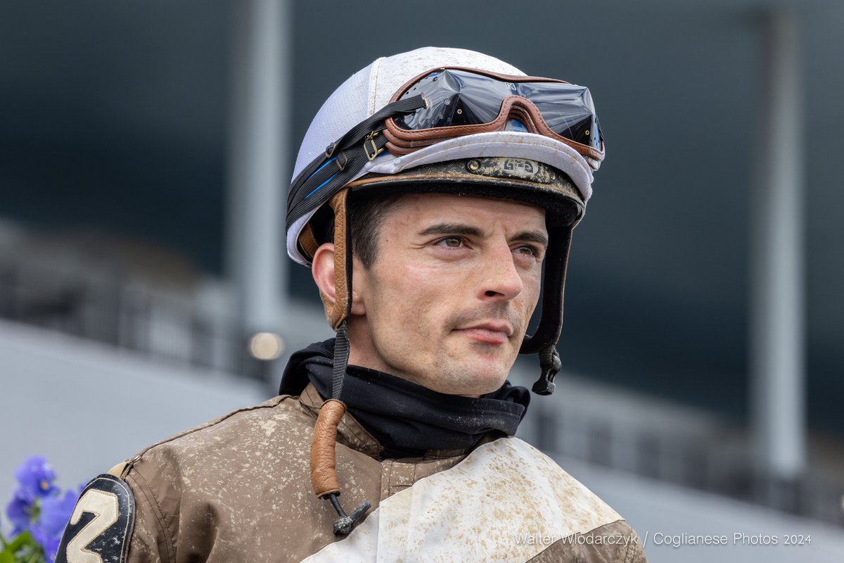 Gotta love this guy -- Post Time! -- who ran his record to 8 for 9 with a thrilling victory in Saturday's G2 Carter, with @SheldonRussell1 for @BTRracingstable and Hillwood Stable @TheNYRA