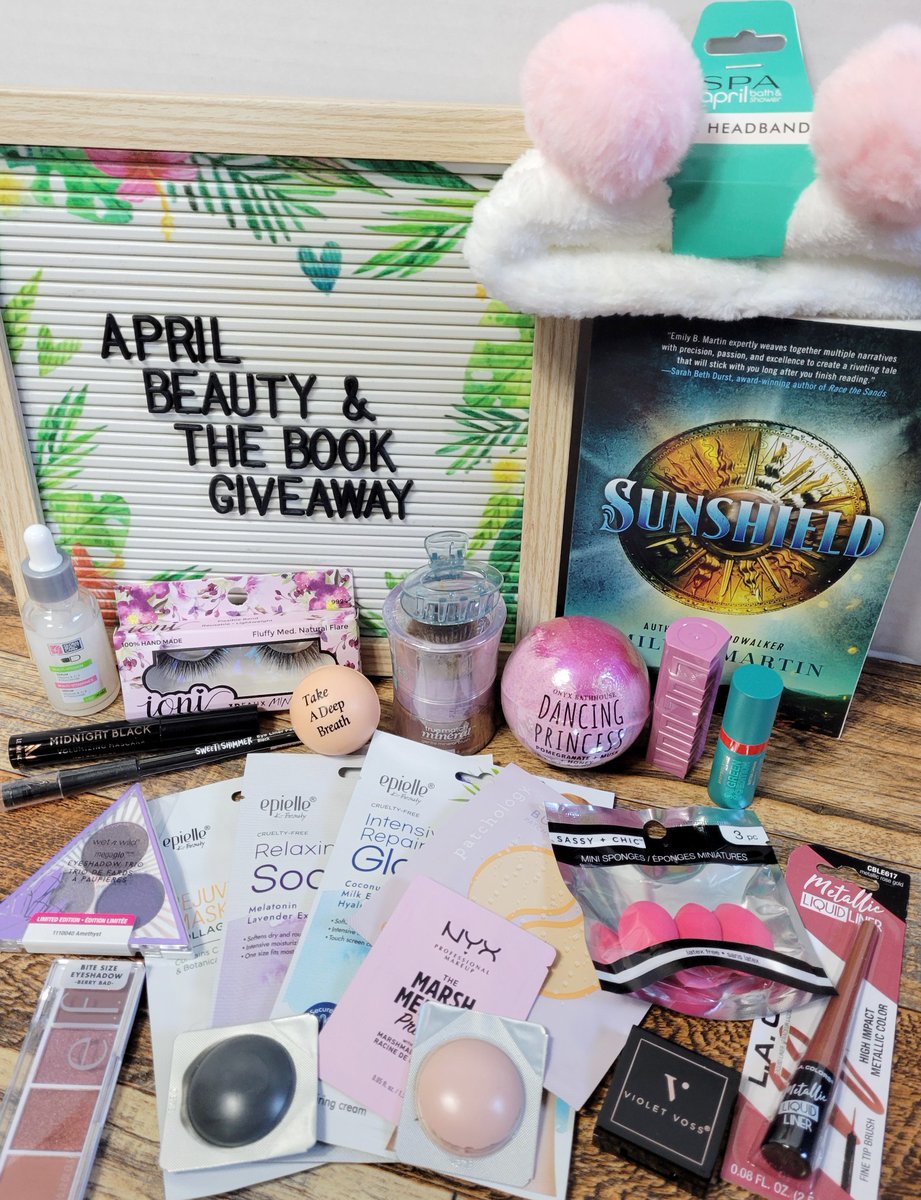 Enter to win a $50+ Goodie &amp; Beauty Bundle from <a href="/TheMoonlitNook/">The Moonlit Nook</a> #giveaway #makeup #books themoonlitnook.blogspot.com/2024/04/april-…