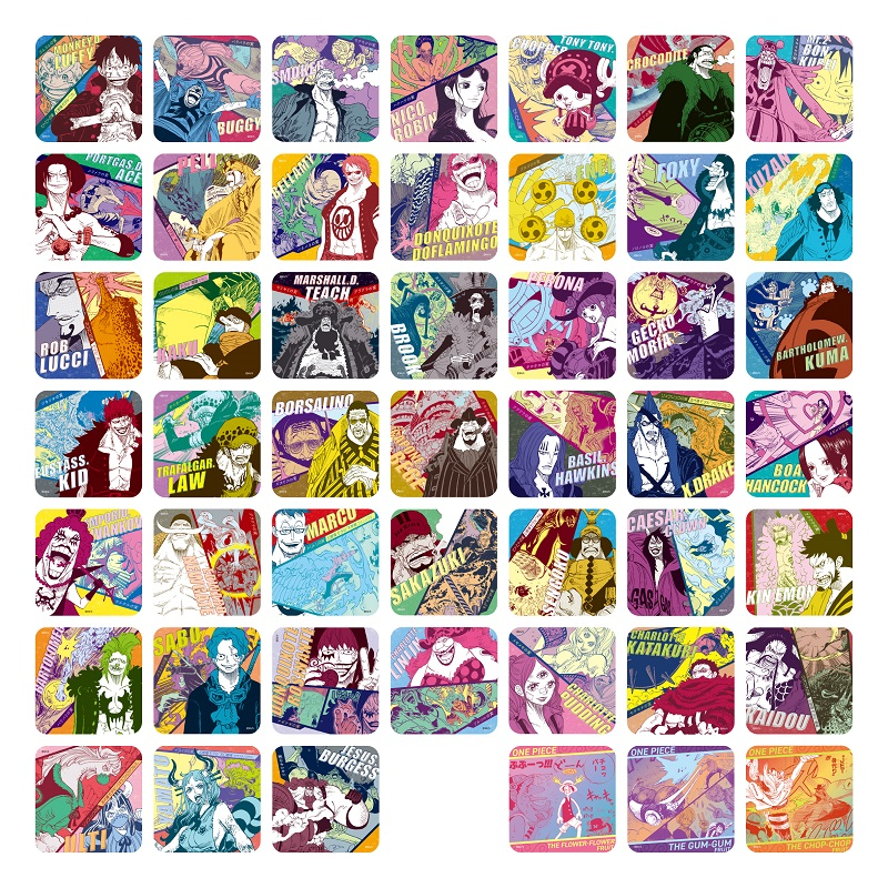 再入荷】原画商品 『ONE PIECE』アートコースター 第4弾 ー悪魔の実の