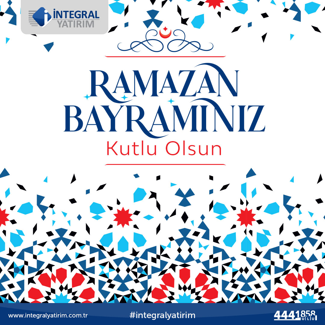 Sevdiklerinizle birlikte geçireceğiniz mutlu ve sağlıklı bayramlar dileriz.  Ramazan Bayramınız Kutlu Olsun.
#RamazanBayramı