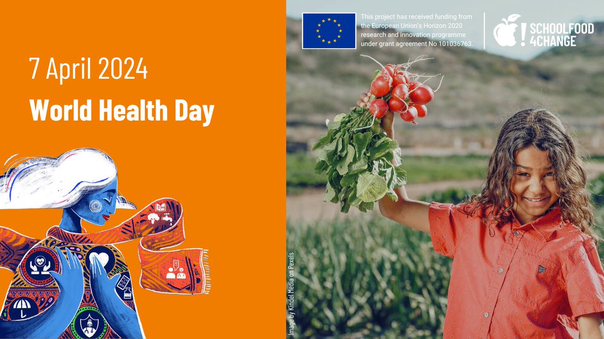 So true! Creating an environment that supports and enables #healthyeating habits will have life-lasting positive effects on children's health, academic performance, and overall development.
Read more in our #SchoolFood4Change policy brief:
schoolfood4change.eu/wp-content/upl…

#WorldHealthDay