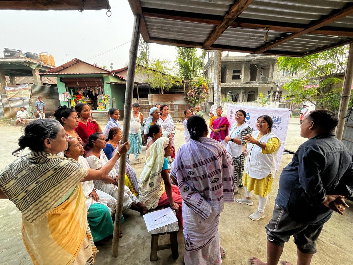 Empowering Communities for Sustainable Water Management by training VWSC/WUC on Roles and Responsibilities in intervention villages in Kamrup and Nalbari districts. @DenmarkinIndia @mygovassam @jaljeevan_ @UNOPS