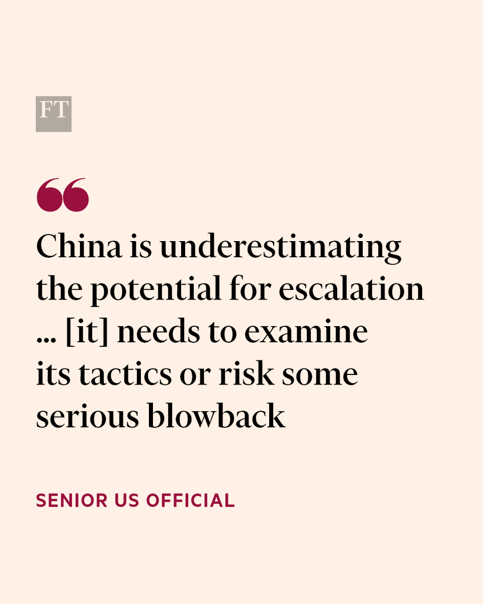 FT Exclusive: President Joe Biden will warn China about its increasingly aggressive activity in the South China Sea during summits with his Japanese and Philippine counterparts, senior US officials told the FT on.ft.com/3U8VmSA