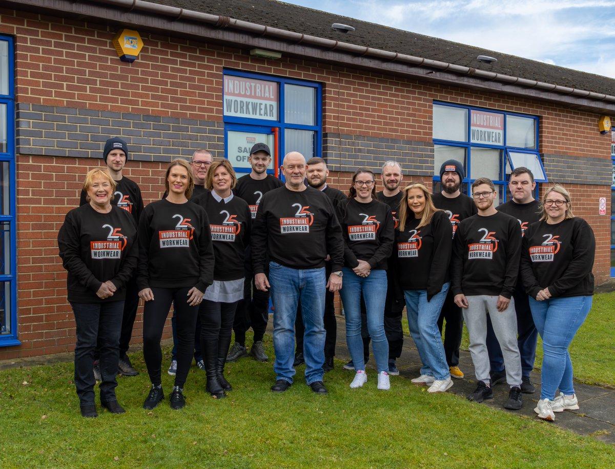 Celebrating 25 Years of Excellence 🎉 Today is our 25th year anniversary, marking a quarter of a century of commitment to quality and innovation in the workwear industry. #workwear #uniforms #ppe #healthandsafety #logoembroidery
