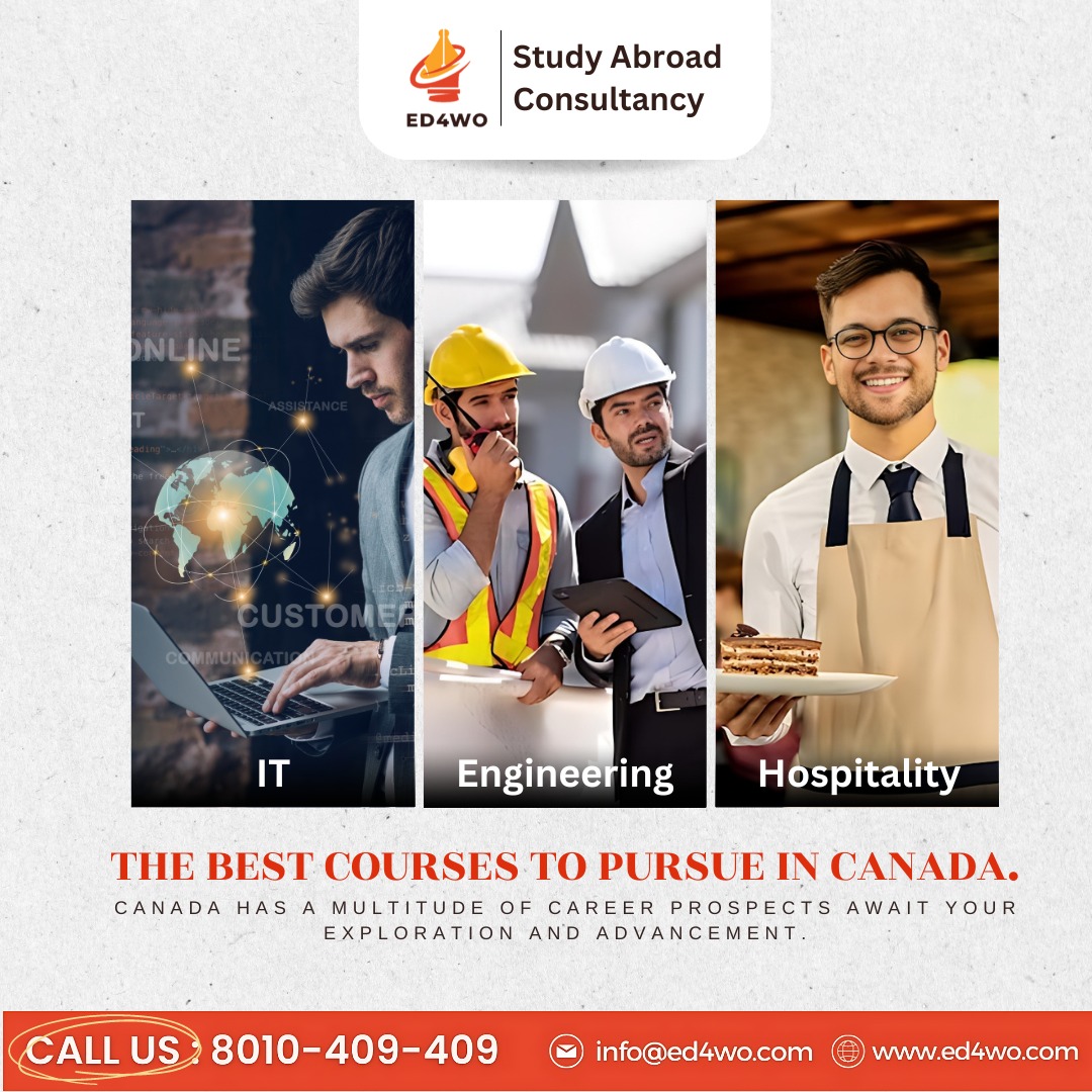 🍁Top courses in Canada are waiting for you! Discover your interests and career goals with a wide range of options to Study in Canada. Contact Ed4Wo today and start your Canadian adventure.

EXPLORE MORE
ed4wo.com

#canadastudyvisa #studyvisaexpertforcanada