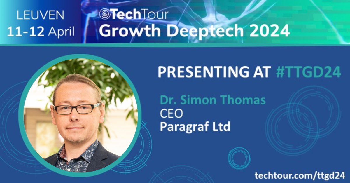 Discover the future of deeptech at the Tech Tour Growth Deeptech 2024. A panel of more than 70 investors have selected 50 leading growth #deeptech companies to pitch their ground-breaking ideas and technologies. Dr Simon Thomas, Paragraf CEO, will participate in the…
