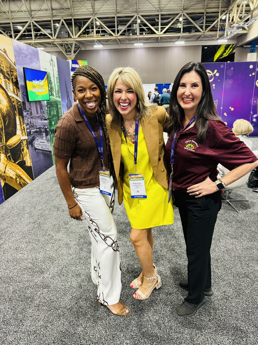 The National School Boards Association convening 2024 #NSBA24 was amazing as we learned and shared best practices with school leaders from all over the country! What joy to share space with so many wonderful school leaders like my sisters, @LupitaHightower & @DrBarbaraMullen at