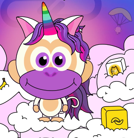 Tomorrow is #UnicornDay!🦄 #banano #NFTGiveway Have you ever met a #unicorn in real life? Create your own and receive a random free #cryptomonkeys #NFT! ;) Rules are in our #Telegram channel: t.me/crypt0monKeys